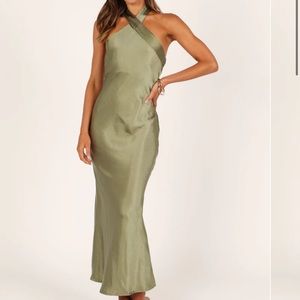Petal and Pup Grasie Dress in Olive